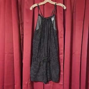 Old Navy Black and White shorts Romper Medium